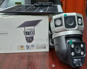 4mp Outdoor 4g Motion Detection Dual Lensed Solar Camera