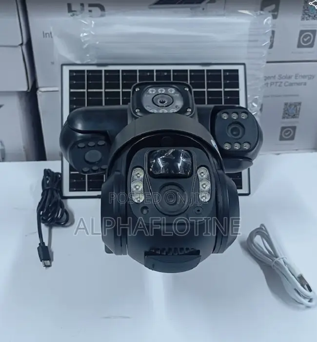Tripple Lens Solar Powered High-Definition Video Capture
