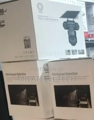 Solar Camera Triple Lens Simcard Enabled PTZ Camera