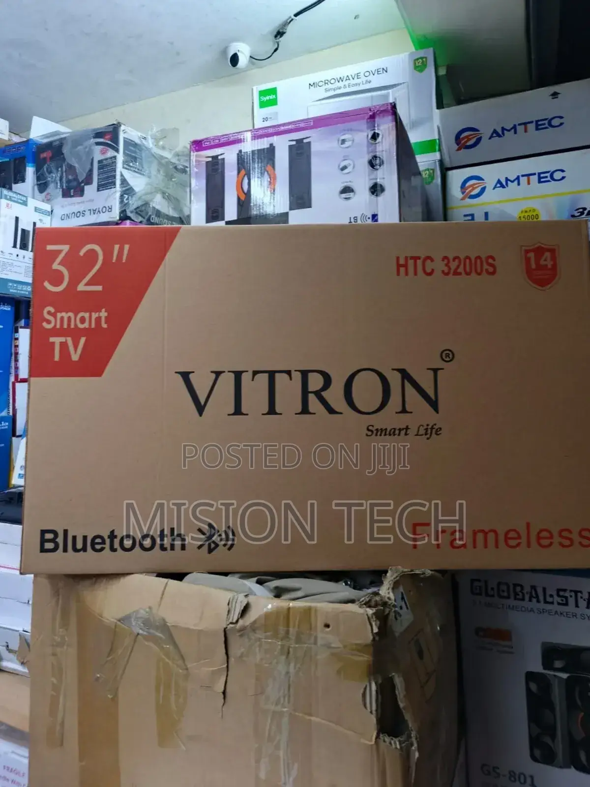 Vitron 32′′ Smart Android Frameless With Bluetooth Tv