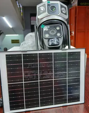 Waterproof Wifi V380 Pro Dual Len Solar Camera