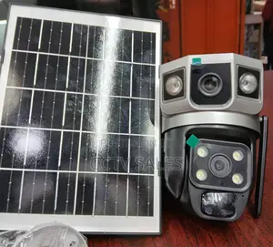 360 Degrees PTZ Wifi Dual Lens Solar Camera