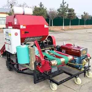 Fully Automatic 15hp Diesel Silage Baler and Wrapper Import on Order