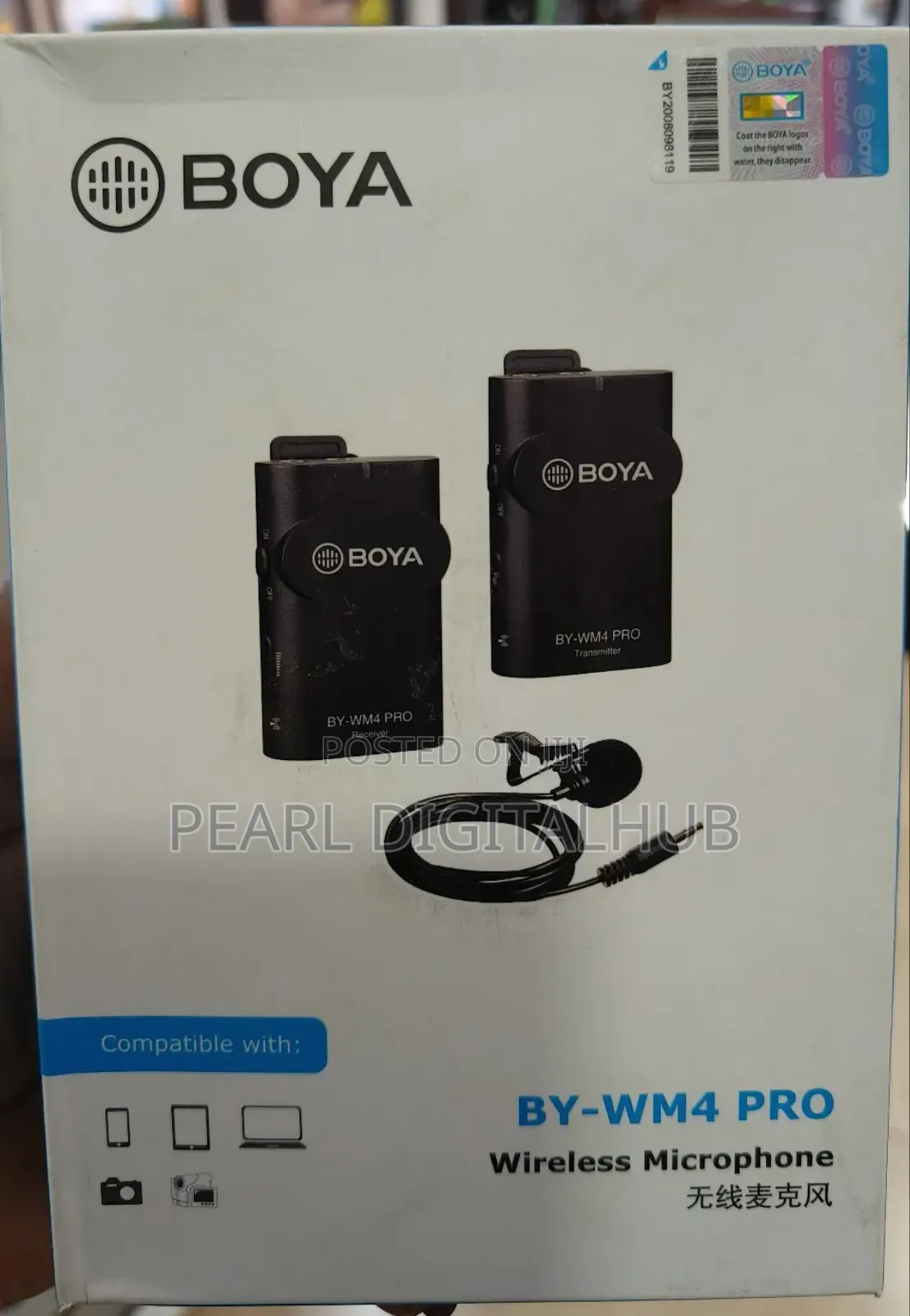Boya -Mw4 Pro Wireless Microphone