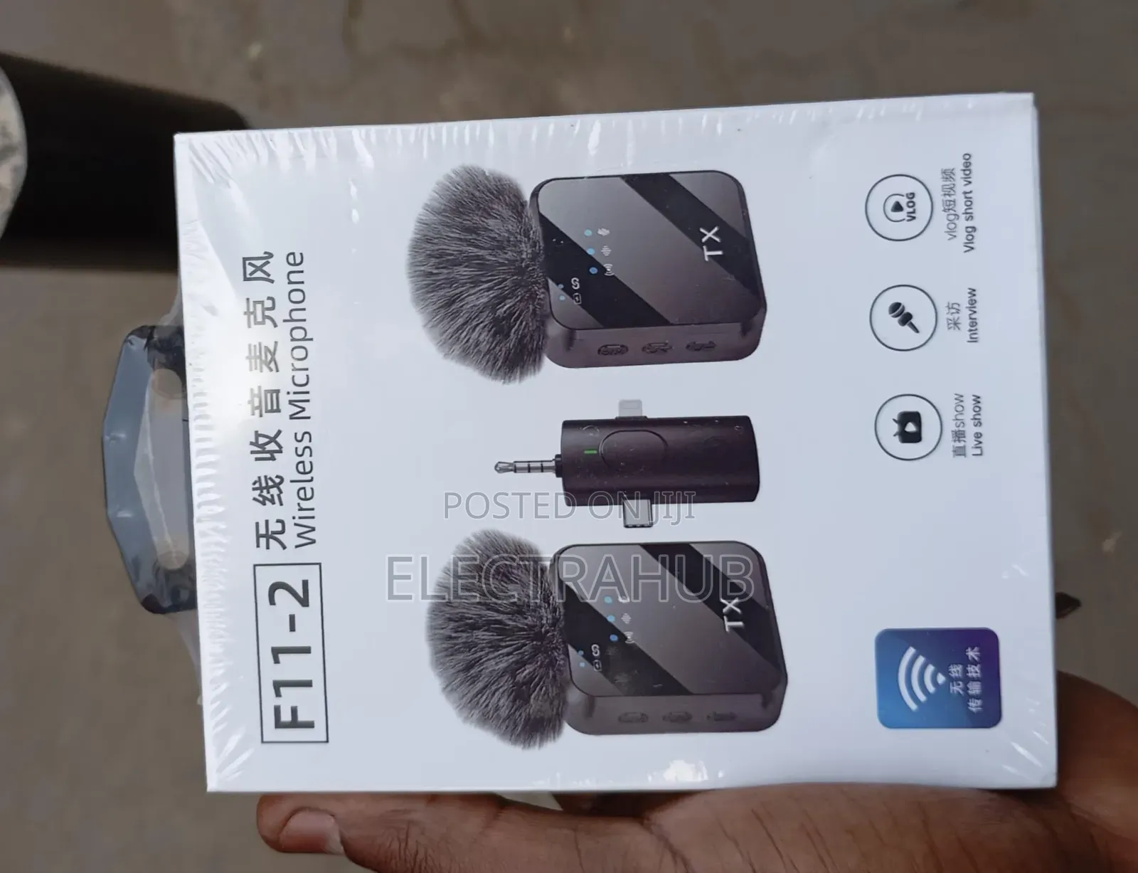 F11-2 Wireless Microphone Brand New Sealed
