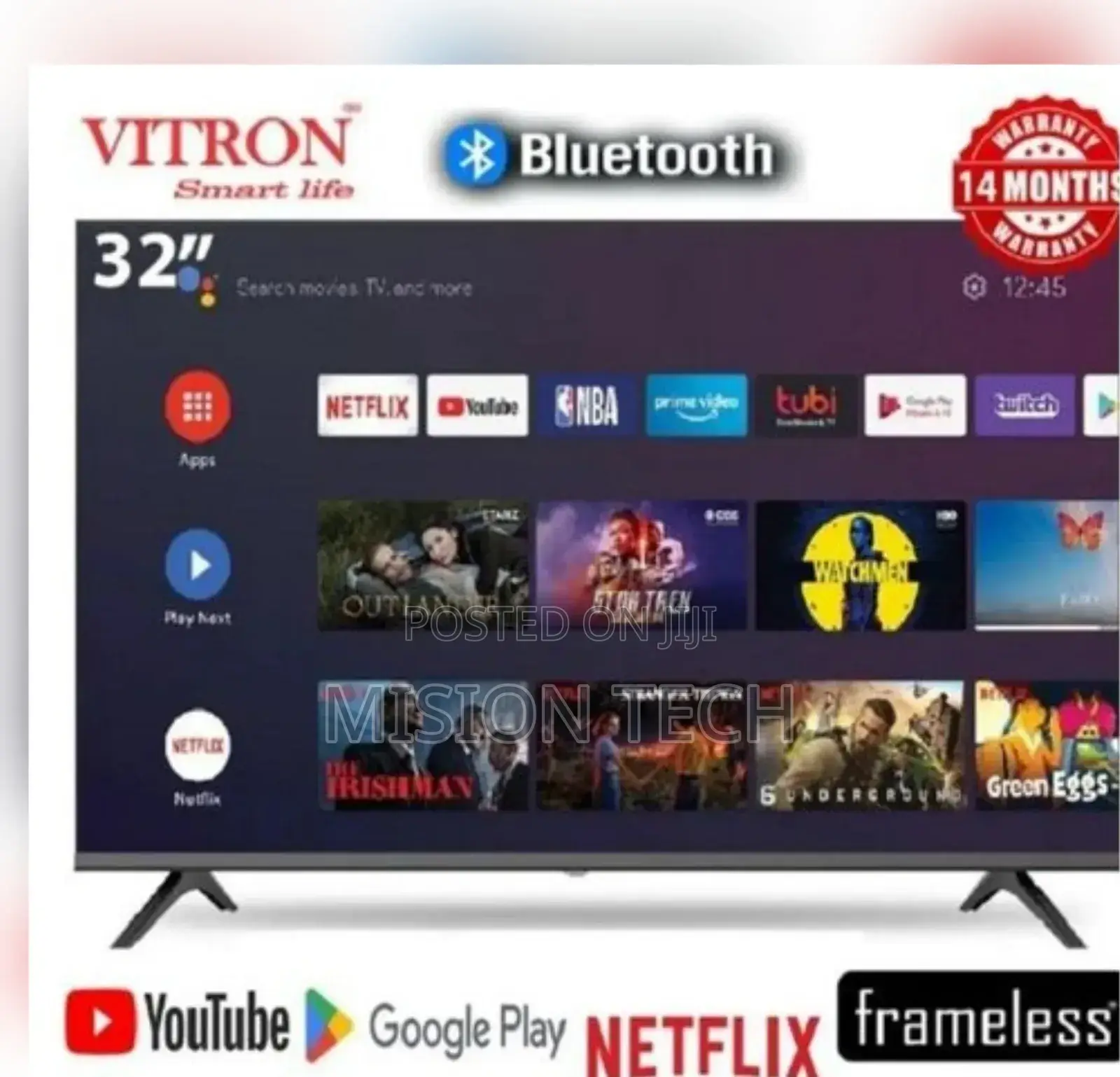 Vitron 32 Inch Smart Tv *