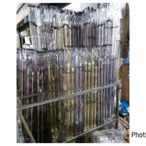 Curtain Rods 
Available in Colours;
*1m Double Rod