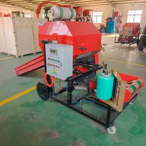 Fully Automatic 5.5kw Electric Silage Baler Wrapper Import on Order