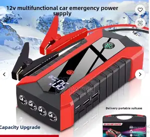 High Power Portable Car Jump Starter Kit and Air Compressor-