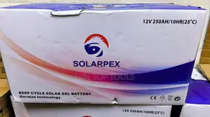 Solarpex 250ah 12v Deep Cycle Solar Gel Battery