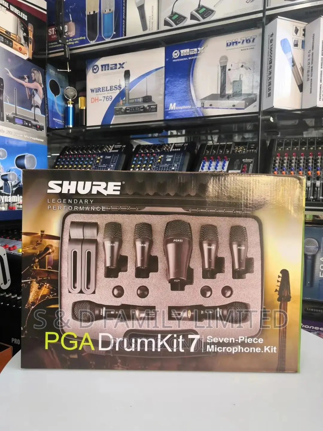 Shure Drum Mics