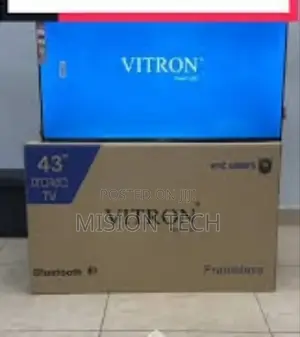 Vitron 43′′Smart Android Frameless With Bluetooth* 