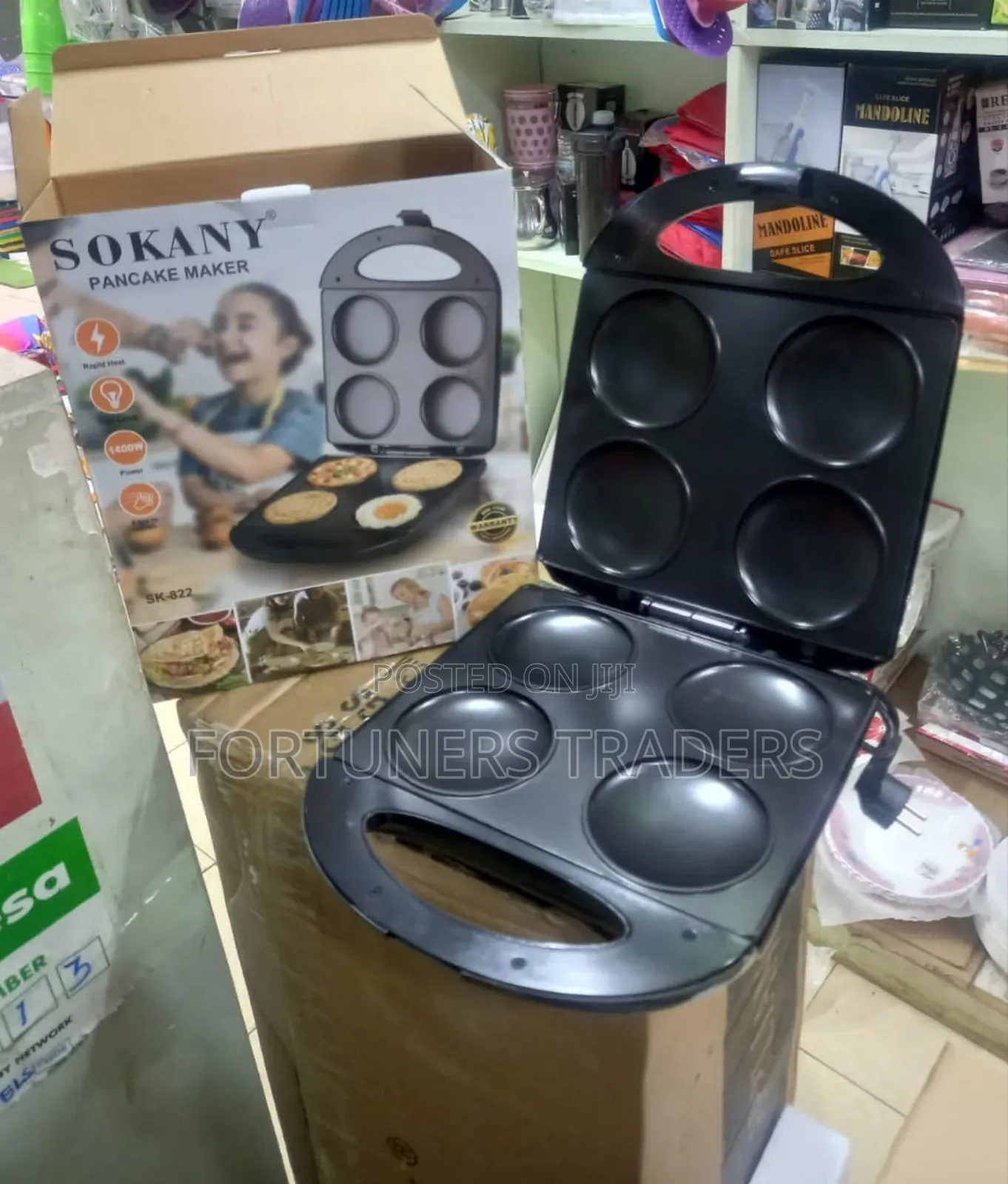 Electric Pancake Maker 1400w Sokany
