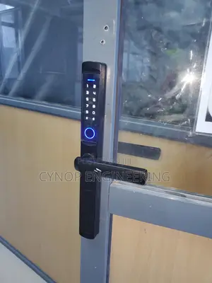 Elegant Smart Lock Solution for Modern Aluminium Doors