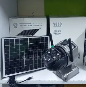 4mp Dual Lens (Wifi )Solar Camera Pir Motion Detection