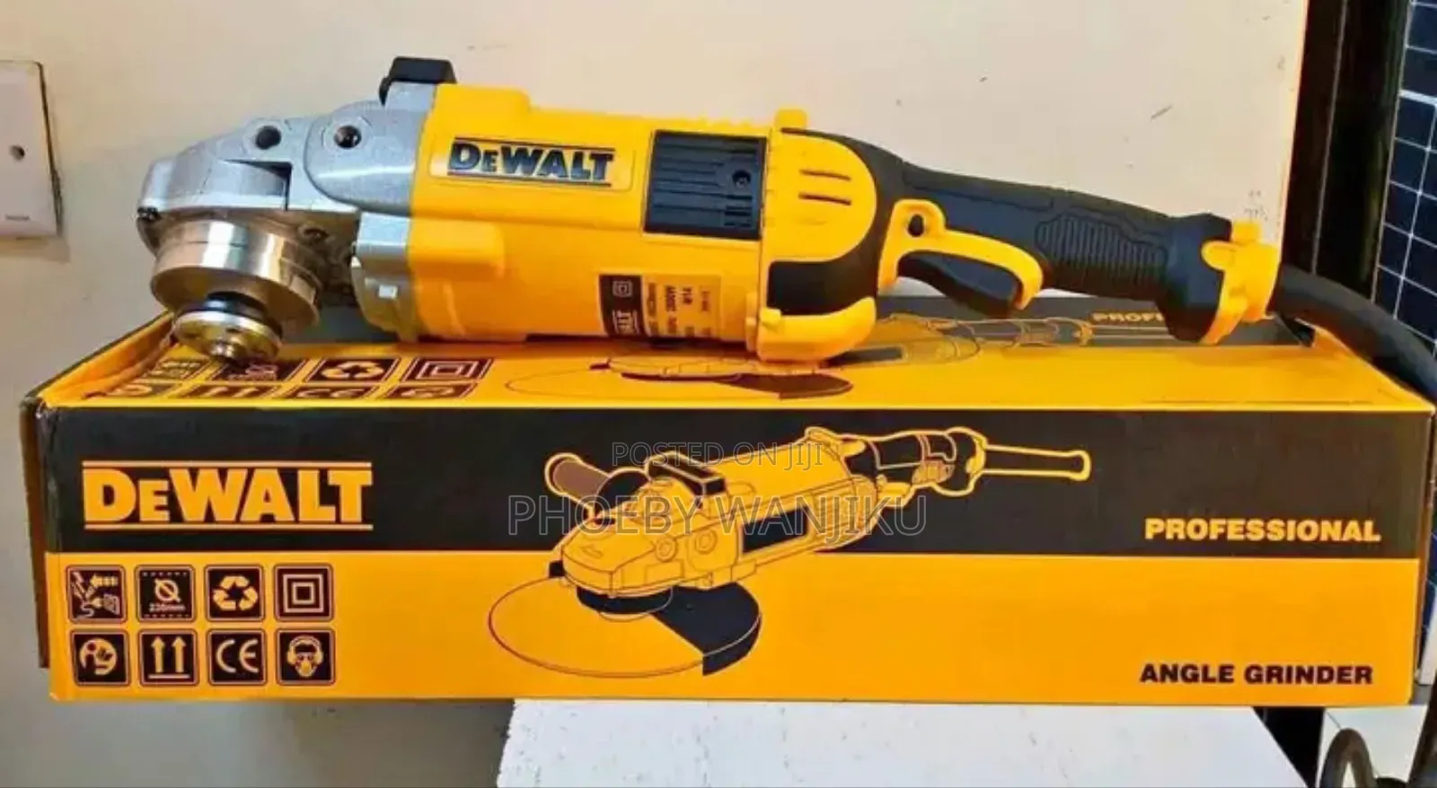 Dewalt 9" Angle Grinder