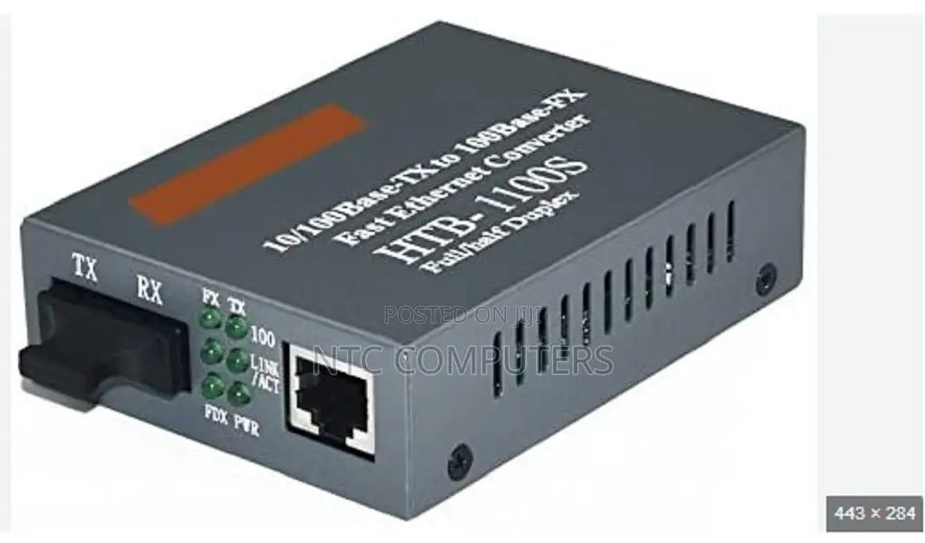 Netlink Htb-1100s Single-mode Fiber Ethernet Media Converter