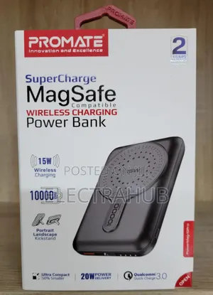 Promate Powermag-10pro 15w 10000mah Powerbank New Sealed