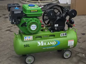 Engine-Driven 50l Air Compressor 7.5hp – Milano Brand
