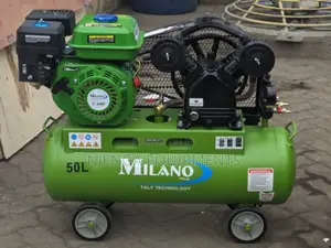 Milano 7.5hp Portable Belt-Driven Compressor – 50l