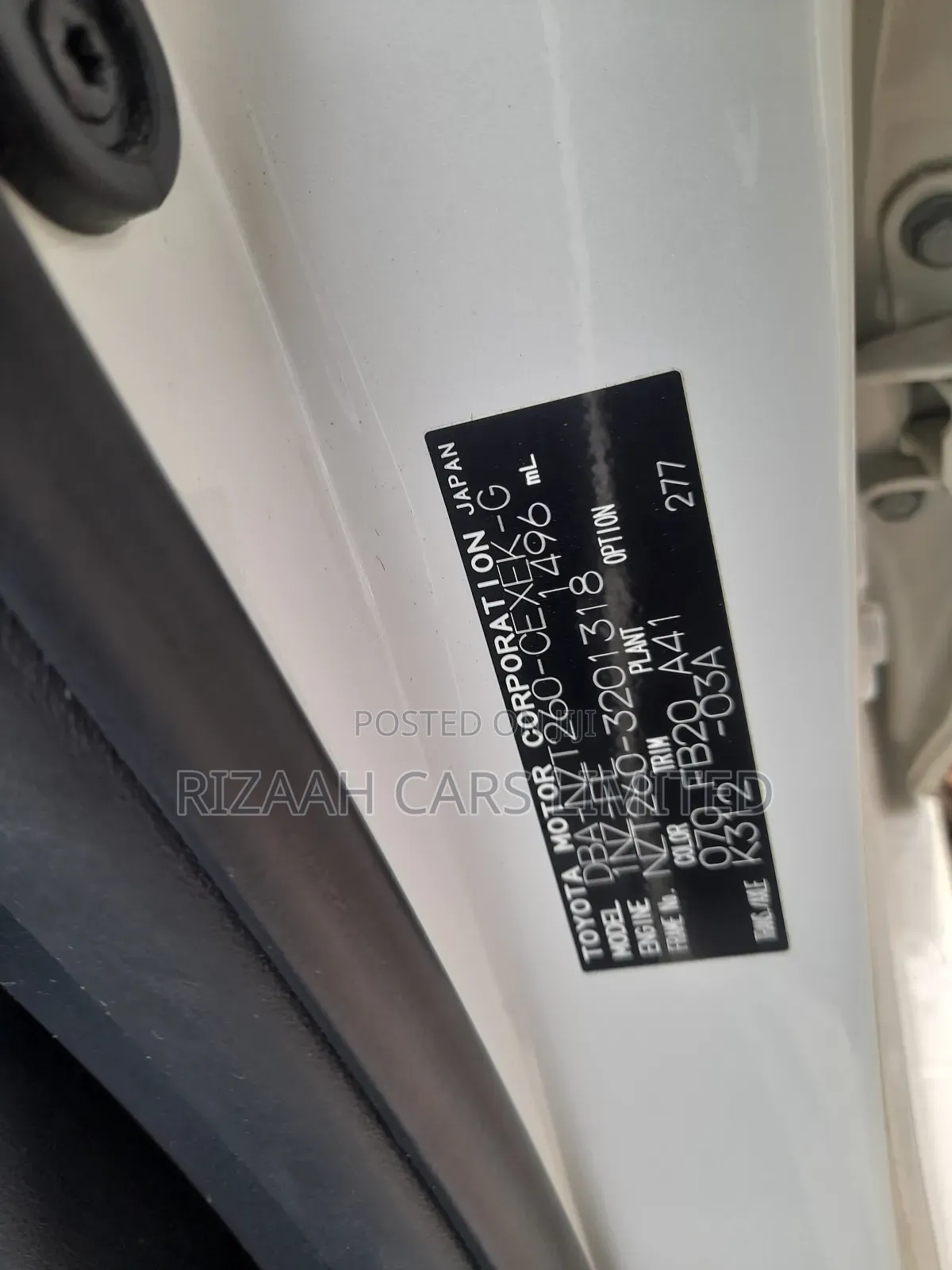 Toyota Allion 2017 White