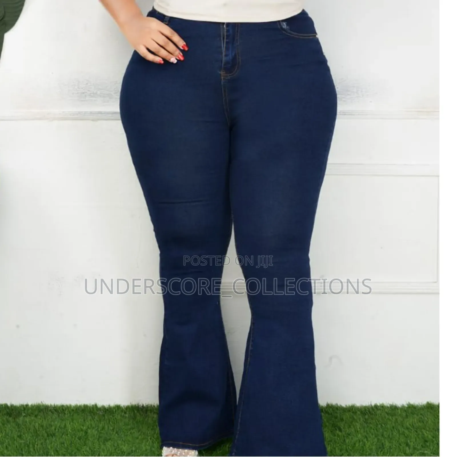 Plain Hipster Jeans Wear