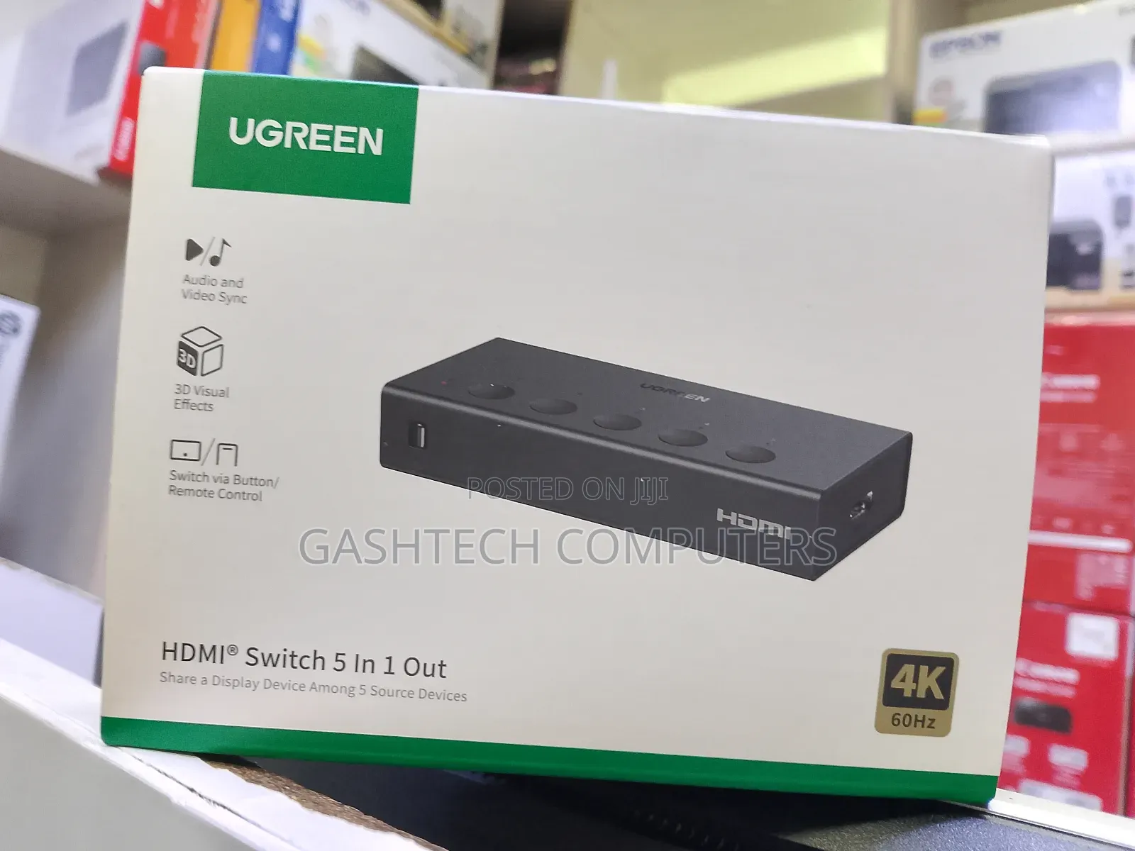 High Quality Ugreen Hdmi Splitter 5 in 1 Out