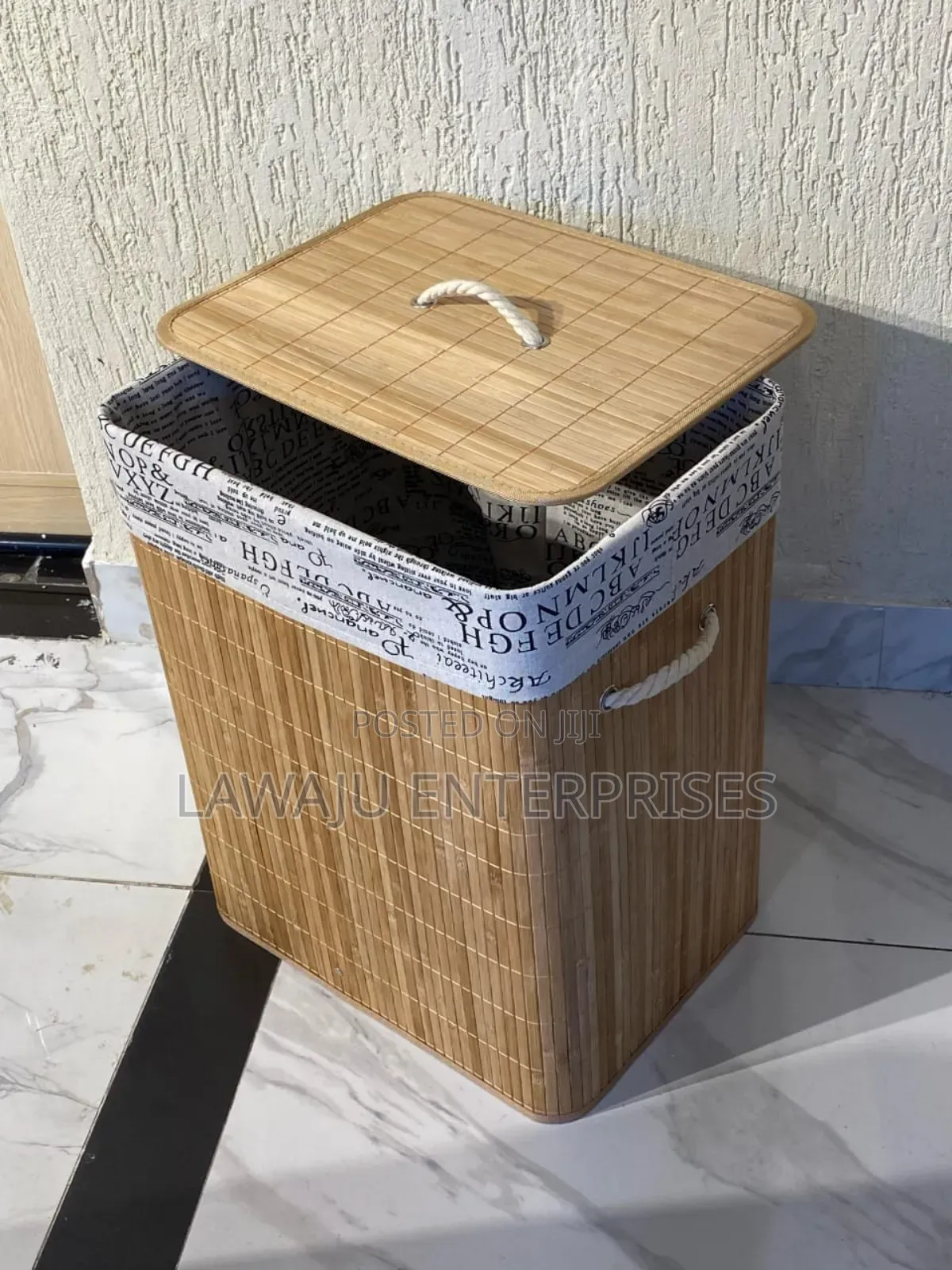 Bamboo Laundry Basket