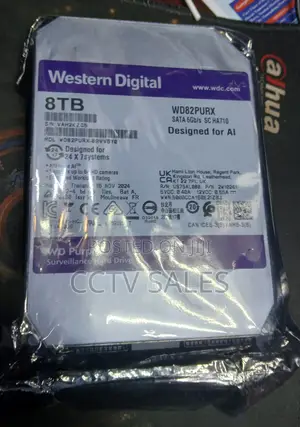 8 Tb Western Digital Hard Disk Storage