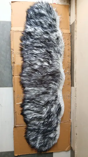 Black and White Dashboard Covers - Fluffy Dashboard Cover