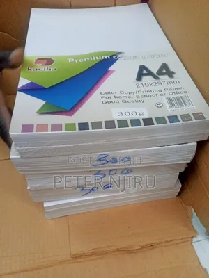 Ivory Paper A4 Reams 300 GSM