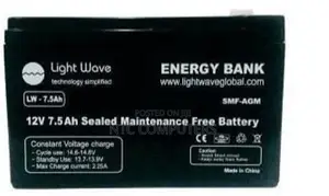 Lightwave Ups Battery 12v 7.5ah
