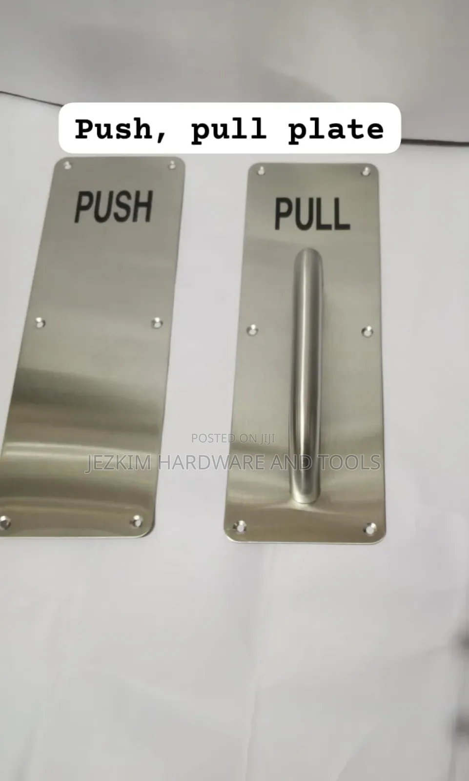 Push and Pull Plate