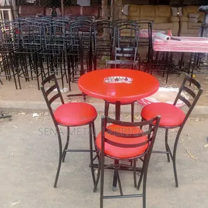 Restaurant Set, High Stools and a Table