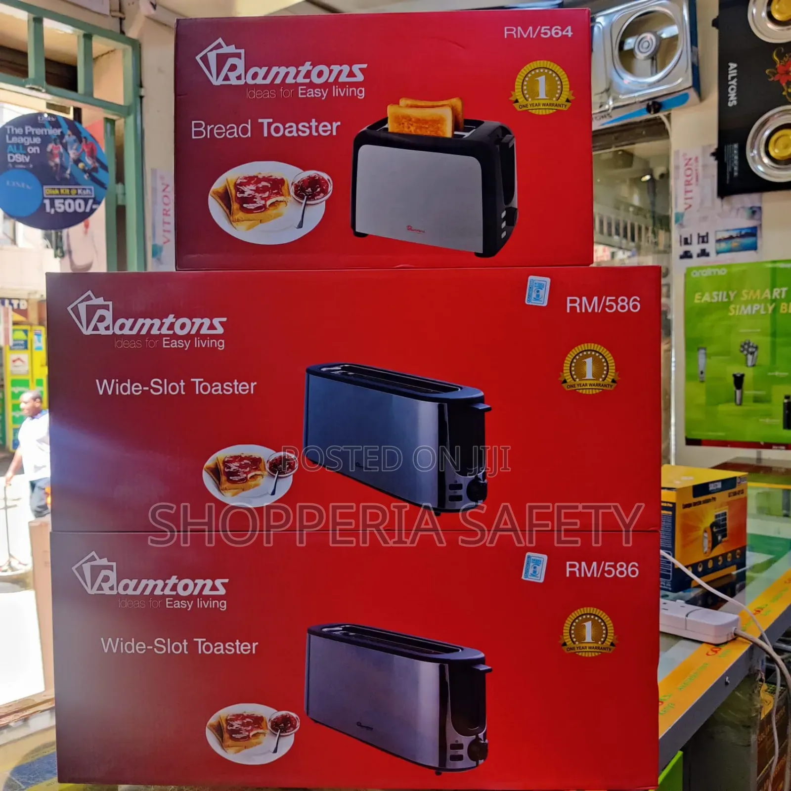 Bread Toaster- Ramtons Rm/ 564