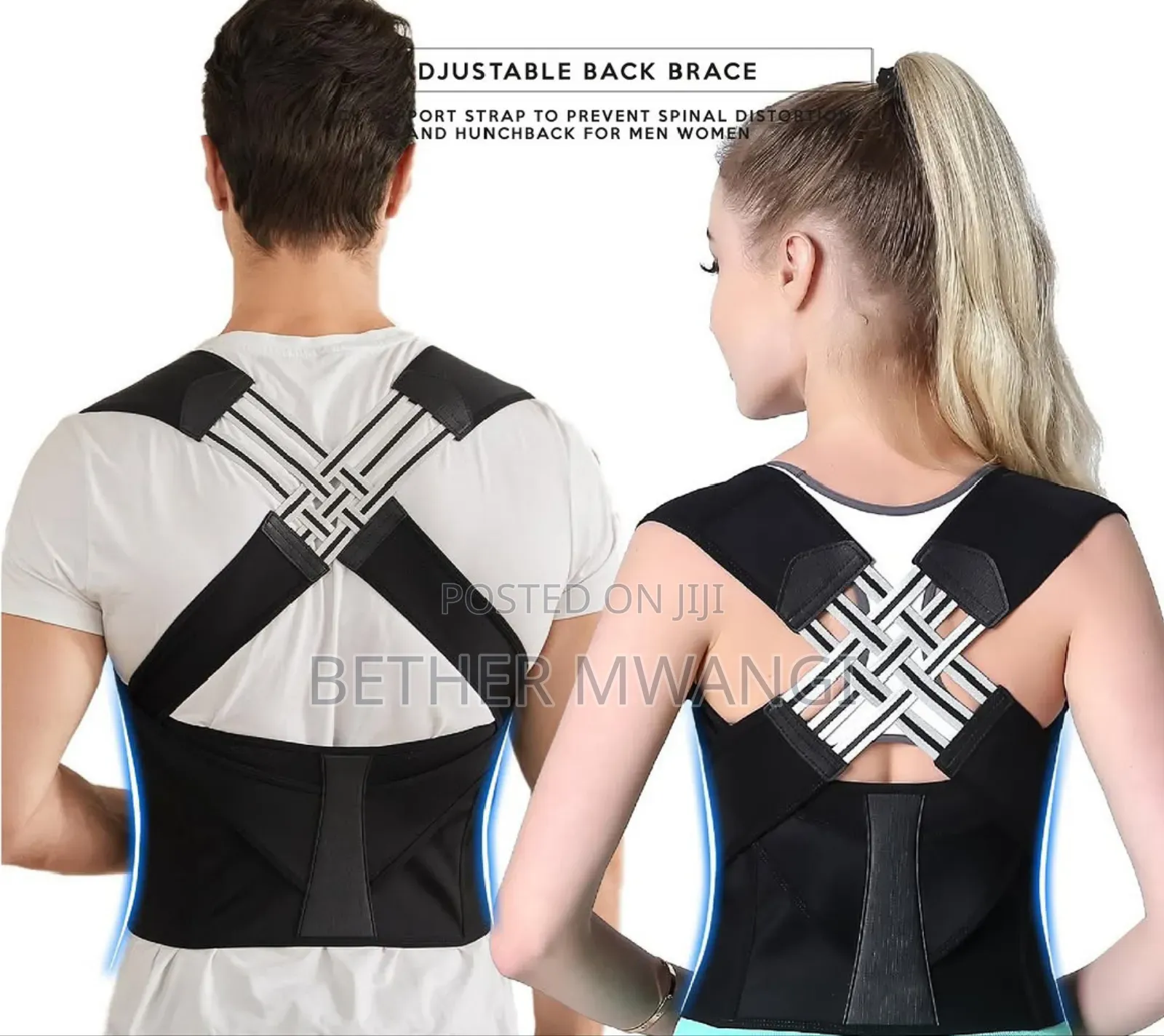 Adjustable Back Brace - Posture Corrector in Kenya