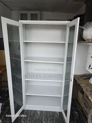Full Glass File Cabinet
