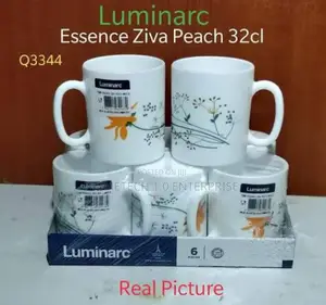 Luminarc Flowered Cups