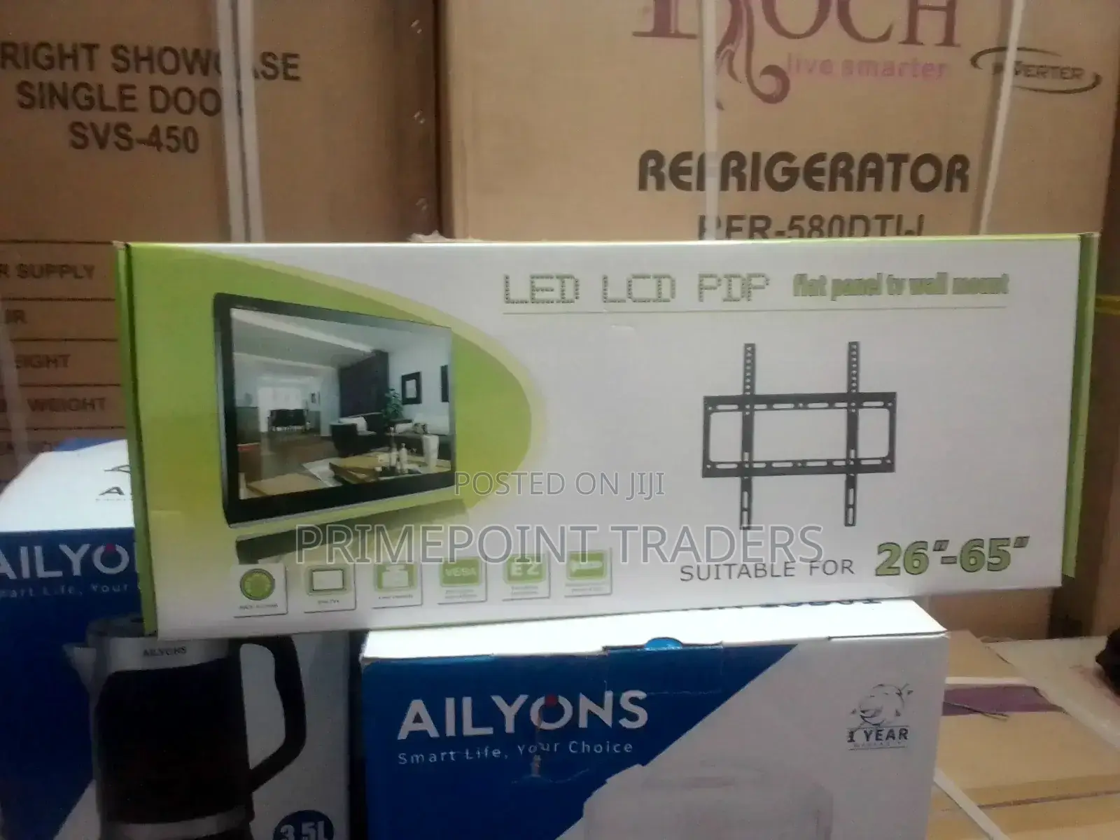 Flat Panel Tv Wall Mount – Universal, Heavy-Duty, Space-
