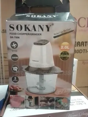 Sokany Electric Food Chopper – High-Speed, Multi-Purpose