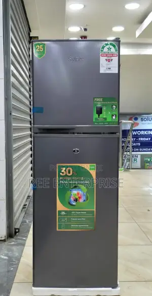 138litres Synix Double Door Refrigerator