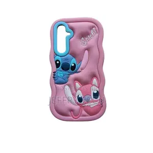 Kawaii 3d Cartoon Stitch Phone Case for Samsung A15, A25 And