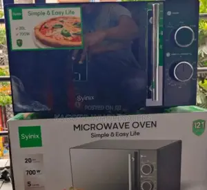Synix 20litres Manual Microwave Oven 700w S20l(1yr )