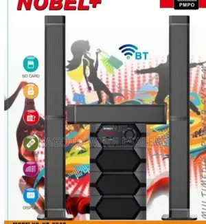 Nobel 5.1ch Multimedia Speaker System /Display/Usbnb-2040