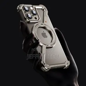 iPhone 15 Pro Max Slim Metal Case – Borderless With Magsafe