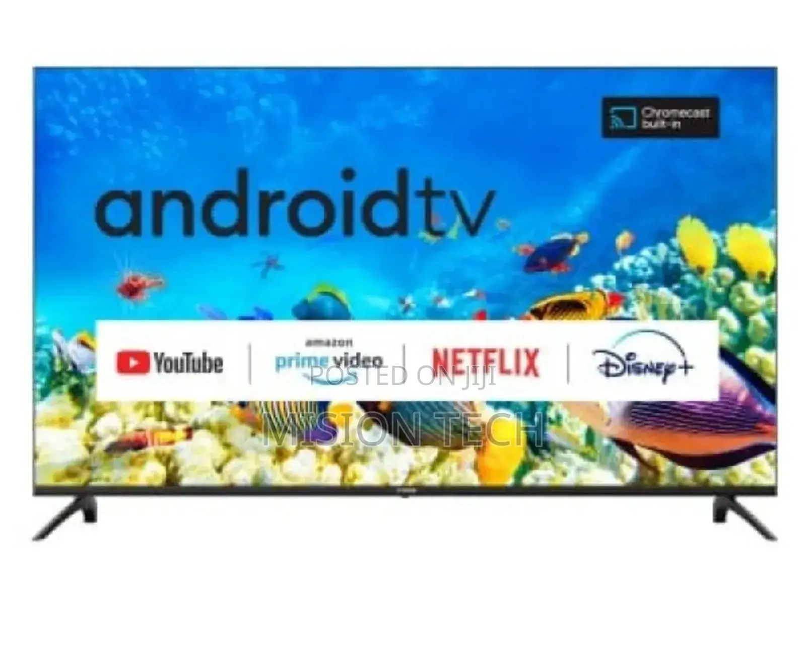 Vitron 43" Inch,Frameless,Smart/Android Tv ^ 