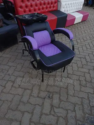 Purple Salon Sink Chair
