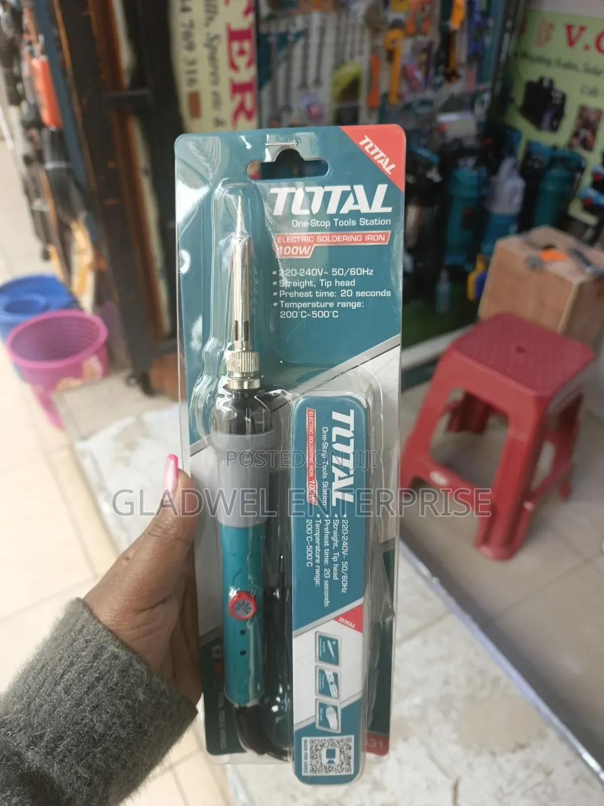 Quality Totally Electric Soldering Iron 100watts
