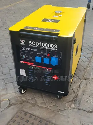 Titan 10kva Silent Diesel Generator (Scd10000s)