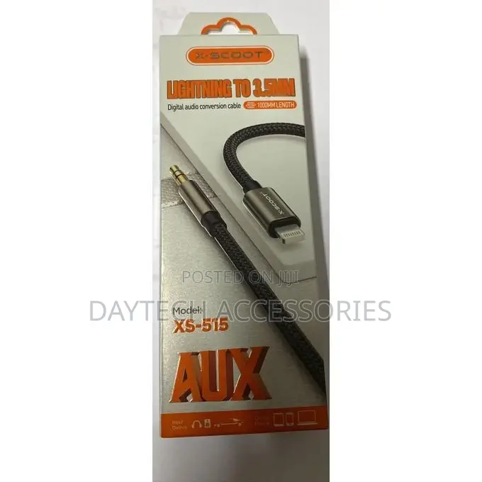 Lightning - 3.5 Mm Headphone Jack Audio Adapter Cable